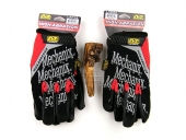 Mechanix 超级技师 The Original® High Abrasion Glove 高耐磨轻量手套 黑红色