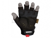 Mechanix 超级技师 M-Pact® Fingerless 防震半指手套 黑色