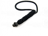 schmuckatellico Emerson Lanyard - Black Oxidized Skull on Black 骷髅刀坠