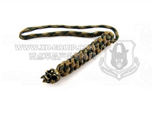 schmuckatellico Fang Woodland Camo/ Khaki Lanyard RBO skull 骷髅刀坠