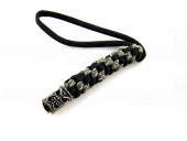 schmuckatellico “Ona Lanyard” - Pewter Bead on Black and Digi Camo 骷髅刀坠