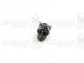 schmuckatellico Aquilo Sugar Skull Bead- Pewter 古罗马人骷髅头刀坠配件