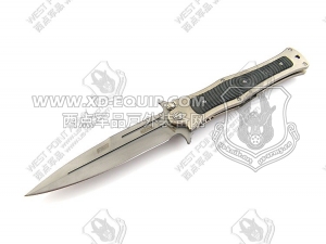 HTM DDR订制刃 MFDRMM55 Darrel Ralph Madd Maxx Knives S30V亚光涂层 钛金属柄“折”