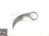 Bastinelli 巴斯蒂内利 BAS06 “Diagnostic Karambit SW 鹰爪”与意大利FOX合作  N690C钢 手工定制颈刃“直”