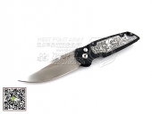 ProTech 超技术 TR-3.5 响应-3系列 154Cm钢材+T6柄侧跳骷髅镶嵌 限量40只