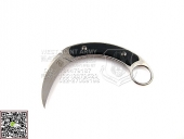 Bastinelli 巴斯蒂内利 BASKSW “Kalinou Karambit 鹰爪”与意大利FOX合作  N690C钢 手工定制“直”