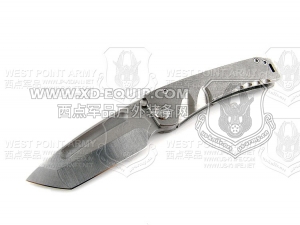 Medford knife 美国 梅德伏德 MAR “Marauder 掠夺者”定制钛金属柄手工实用TANTO “折”