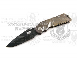 Medford knife 美国 梅德伏德 AKA“Arktika 破冰者”定制钛金属柄手工实用 “折”