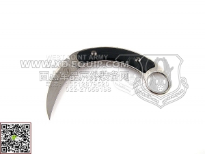 Bastinelli 巴斯蒂内利 BASKSW “Kalinou Karambit 鹰爪”与意大利FOX合作  N690C钢 手工定制“直”