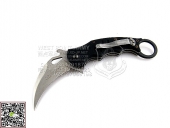 FOX Knives 意大利狐狸 478BSW“Karambit  虎爪”N690Co钢 6061-T6航空铝材柄 防卫“折”