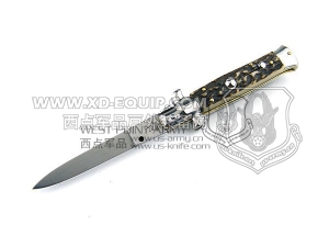 FOX Knives 意大利狐狸 18CE 鹿角柄侧跳