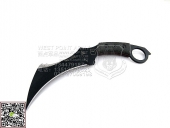 TOPS 尖端 Tac01 “Tac Karambit" 黑线米卡塔柄 直