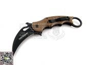 FOX Knives 意大利狐狸 479E“Karambit  虎爪”N690Co钢 G-10柄 防卫“折”