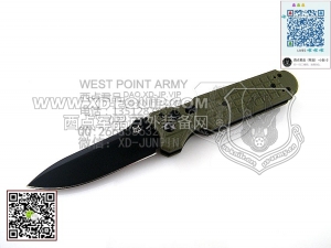 FOX Knives 意大利狐狸 448OD“PREDATOR II”N690钢 G10柄“侧跳”