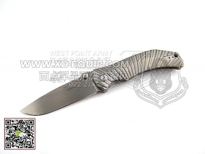 FOX Knives 意大利狐狸 FX-121 TI“威尔逊”ELMAX钢 钛合金柄 “折”