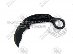 FOX Knives 意大利狐狸 FOX-590 “Karambit  虎爪”N690Co钢 G-10柄 防卫“折”