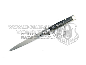 FOX Knives 意大利狐狸 28CR 牛角柄侧跳