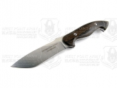 FOX Knives 意大利狐狸 600W “RETRIBUTION SCOUT 报复侦查”N690钢 黑柿木柄“直”