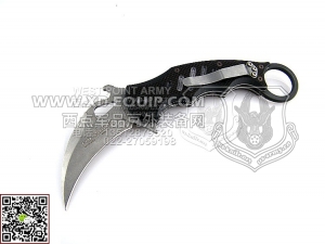 FOX Knives 意大利狐狸 479SW“Karambit  虎爪”N690Co钢 G-10柄 防卫“折”