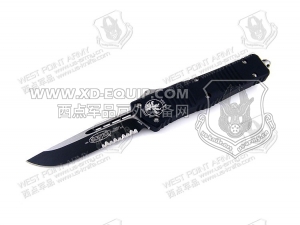 Microtech 微技术 Combat Troodon 143-2 ELMAXN恐龙 双色单锋半齿直跳