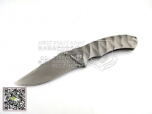 FOX Knives 意大利狐狸 OLC-0112/2TI“BRAVADO 冒险”N690钢 Titanium钛合金柄“折”