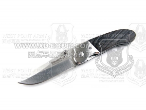 FOX Knives 意大利狐狸 BF-90“BLACK POCKET”黑狐狸檀香木柄“折”