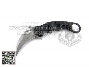 FOX Knives 意大利狐狸 479CG10SW“Karambit  虎爪”N690Co钢 碳纤维柄 防卫“折”