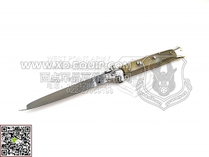 FOX Knives 意大利狐狸 28CRB 白牛角柄侧跳