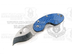 Spyderco 蜘蛛 C29GFBLP 蟋蟀掌中Glass Fiber 玻璃纤维柄小“折”