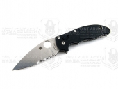 Spyderco 蜘蛛 新版 CMPS30V C101GPS2 MANIX2 马尼克斯2代G-10柄半齿“折”