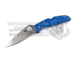 Spyderco 蜘蛛 C10FPBL Endura 4 Flat 颠峰战士FRN柄“折”