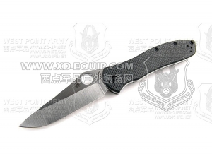 新品 Spyderco 蜘蛛 C134CFP2 CPM M4钢 碳纤维柄“折”