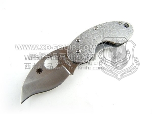 Spyderco 蜘蛛 C29PET 蟋蟀掌中小“折”不锈钢压纹柄