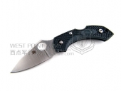 Spyderco 蜘蛛 C28PGRE2 "Dragonfly 2 Lightweight Pln ZDP189" FRN柄蜻蜓“折”