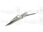 Spyderco 蜘蛛 新版 C07PS Police Stainless Steel 美国“景”用半齿“折”