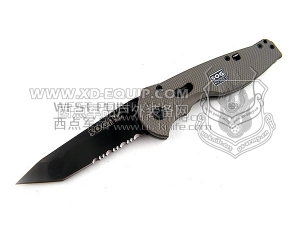 SOG 索格（哨格）STGFSAT-98 Flash II-Tanto Black TiNi极速快开二代 铝柄快开TANTO“折”