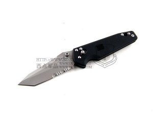 SOG 索格（哨格）MXV72 MINI X-RAY TANTO ATS-34半锯齿“折”