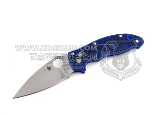 Spyderco 蜘蛛 C101PBL2 Manix2 Blue Lightweight 马尼克斯2代 蓝色轻型“折”