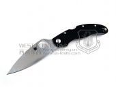 Spyderco 蜘蛛 C144GP Caly 3.5 Black G-10柄“折”