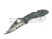 Spyderco 蜘蛛 C11PSFG Delica 4 FRN Foliage Green 绿FRN柄半齿“折”