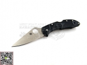 Spyderco 蜘蛛 C11FPBK Delica4 Flat Ground爱默生开拓者“折”