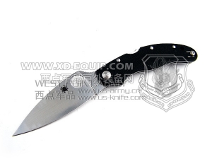 Spyderco 蜘蛛 C144GP Caly 3.5 Black G-10柄“折”