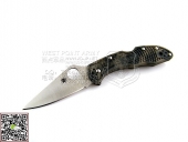 Spyderco 蜘蛛 C11ZFPGR DELICA&reg; 4 ZOME VG-10钢 FRN柄“折”