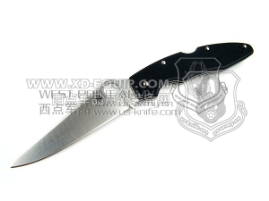 Spyderco 蜘蛛 C07GP3 Police3 G-10 美国“景”用G-10柄“折”