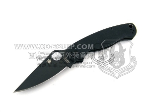 Spyderco 蜘蛛 C81GPBK2 Para-Military G-10 黑柄美君伞兵“折”