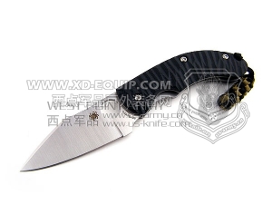 Spyderco 蜘蛛 C135GP Perrin PPT Black Corrugated G-10柄“折”