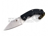 Spyderco 蜘蛛 C135GP Perrin PPT Black Corrugated G-10柄“折”