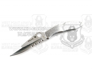 Spyderco 蜘蛛 新版 C07PS Police Stainless Steel 美国“景”用半齿“折”