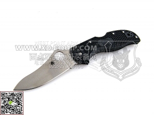 Spyderco 蜘蛛 C90PBK2 STRETCH™ 2 LIGHTWEIGHT 轻量级 VG-10钢 FRN柄“折”