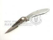 Spyderco 蜘蛛 C07PS Police Stainless Steel 美国“景”用半锯齿“折”